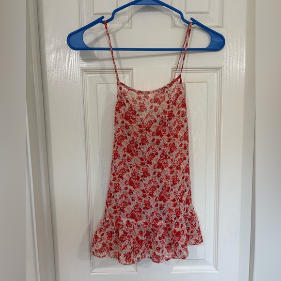 BCBGeneration Tops - BCBGeneration Red Tank Top with Adjustable Straps